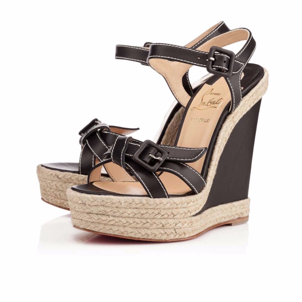 Christian Louboutin Espadrille Wedges